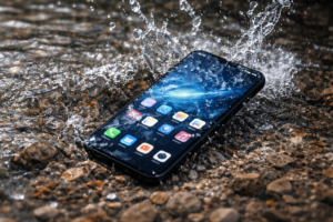 Réparer un smartphone tombé dans l'eau