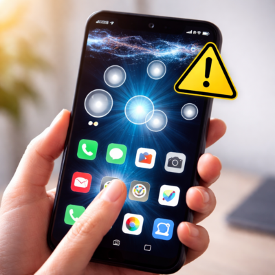 Bug tactile sur smartphone