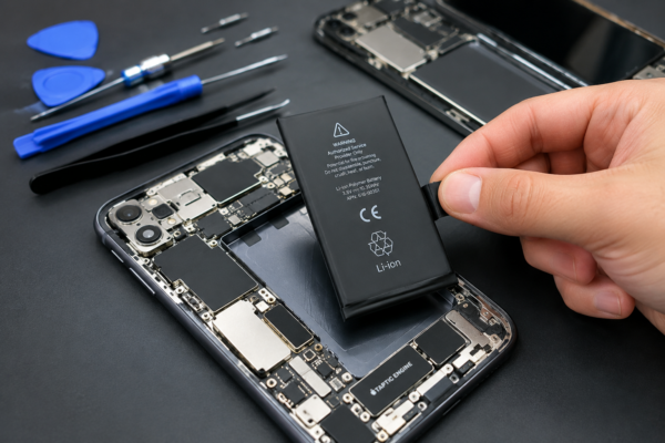 Batterie smartphone HS : téléphone qui se décharge vite ou ne charge plus